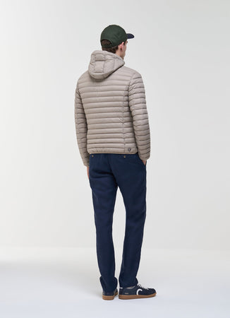 Colmar Piumino Uomo 100 Grammi Beige con Cappuccio 1245