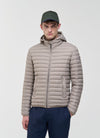 Colmar Piumino Uomo 100 Grammi Beige con Cappuccio 1245