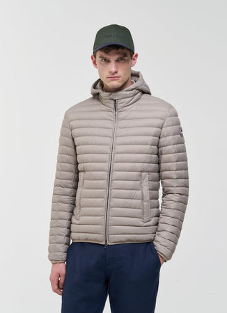 Colmar Piumino Uomo 100 Grammi Beige con Cappuccio 1245