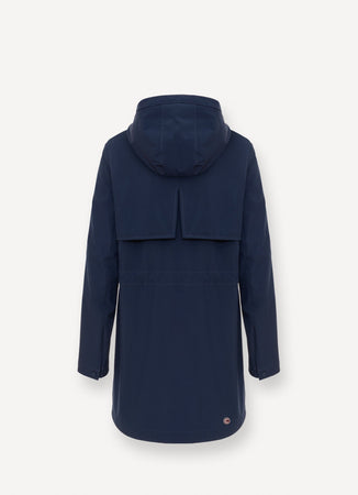Colmar Giacca Donna Softshell Impermeabile 1901 Blu Navy con Cappuccio