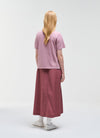 Colmar Originals T-shirt Donna Rosa con Spacchetti Laterali in Cotone Regular Fit 8672 6SH