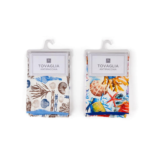 Tovaglia Antimacchia in Poliestere 140x140cm Design Assortiti