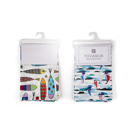 Tovaglia Antimacchia 140x140cm Design Assortiti