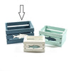 Cassetta in Legno 26x19x14cm Decorazione Marina