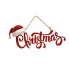 Scritta decorativa Christmas in metallo decorazione natalizia