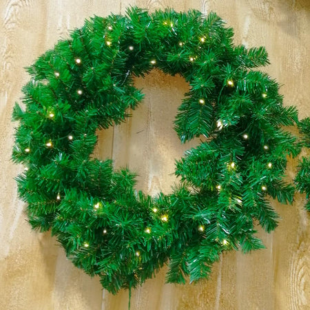 Dietroporta con Luci Verde Diam.40cm