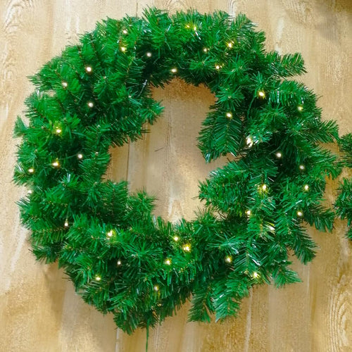 Dietroporta con Luci Verde Diam.40cm