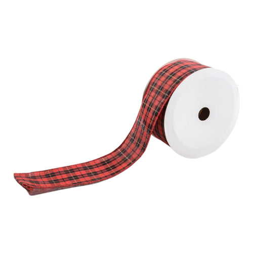 Nastro in tessuto decorativo, colore Scozzese, per confezioni regalo, motivi assortiti