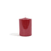 Candela Pillar Lucid con scatola regalo, decorazione natalizia per interno ed esterno