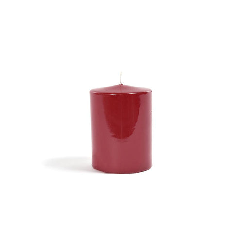 Candela Pillar Lucid con scatola regalo, decorazione natalizia per interno ed esterno