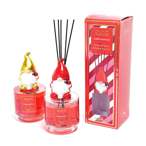 Diffusore di essenza da 500 mL con bacchette in cotone, confezione regalo