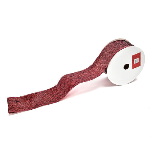 Nastro in Tessuto Rosso 10mt x 6.3cm