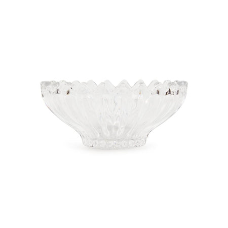 Centro Tavola Vetro Stella Trasparente Diametro 23cm x Altezza 13cm