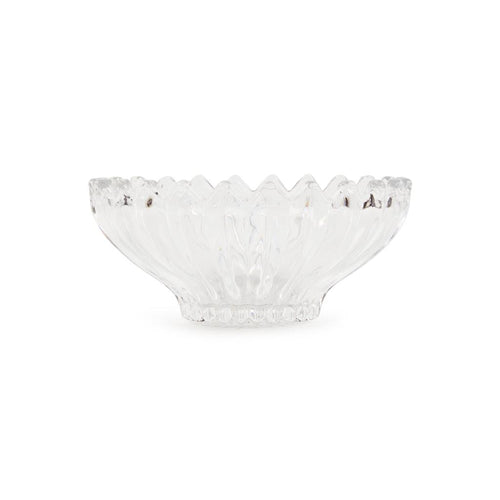 Centro Tavola Vetro Stella Trasparente Diametro 23cm x Altezza 13cm