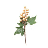 Rametto decorativo natalizio con bacche dorate per decorazioni natalizie