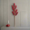 Rametto decorativo natalizio con bacche per interni ed esterni