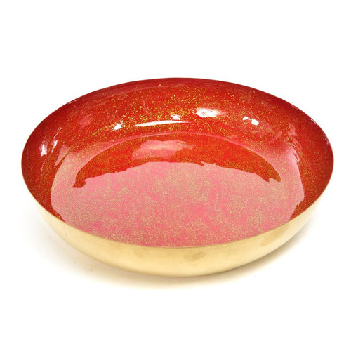 Centrotavola Laccato Diametro 30xH6,5cm