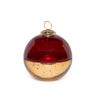 Candela profumata in cofanetto palla di vetro per decorazioni natalizie Ø 10 cm