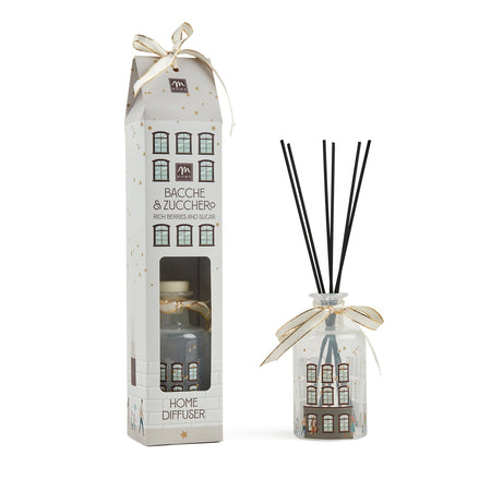 Diffusore di fragranza decorativo confezione in vetro profumazione per ambienti 180 ml