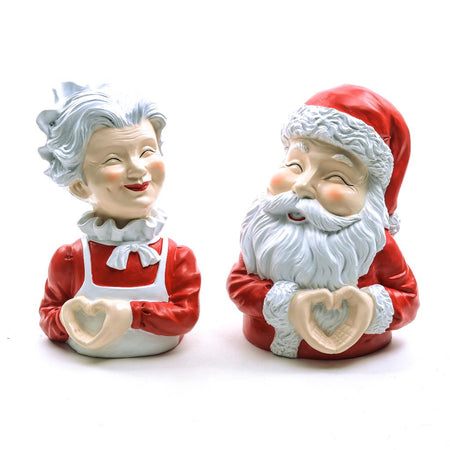 Decorazione natalizia in resina di alta qualità da appoggio per decorazioni natalizie