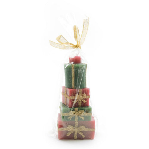 Candela decorativa set regali in cera per decorazioni natalizie