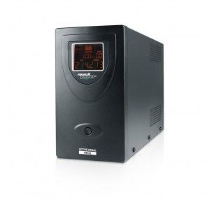 Machpower ups 2000va/1200w metal lcd 2x12v/9ah, 2xoutp.,1xusb, software - UPS-LIT20MD