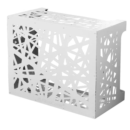 Copri condizionatore copertura decorativa per pompa esterna in alluminio 86 cm