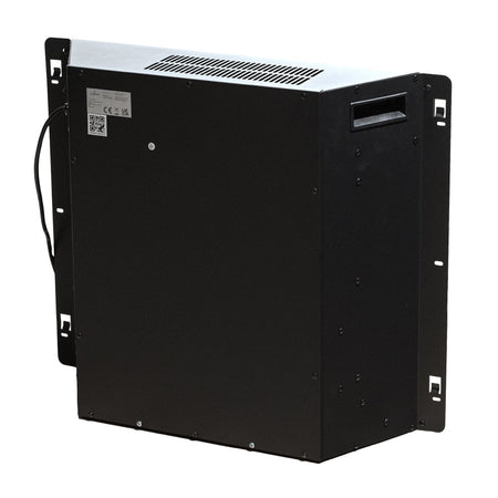 Camino elettrico da terra "Jefferson" in legno 1800 W arredamento Moderno