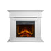 Camino elettrico da terra Cambridge in legno 1800 W arredamento Moderno