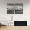Camino a bioetanolo Caravaggio da terra biocamino per interno ed esterno 100 x h 40 cm