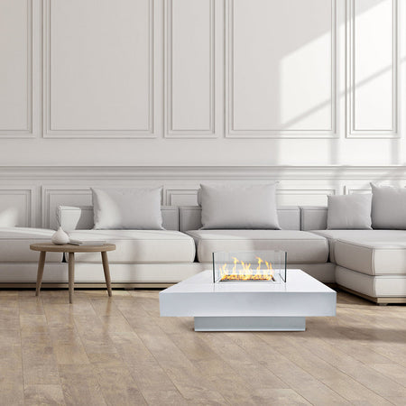 Camino a bioetanolo "Panarea" da terra biocamino per interno ed esterno h 35 cm