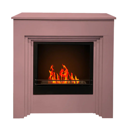 Camino a bioetanolo Bellini da terra in legno biocamino per interno h 96 cm