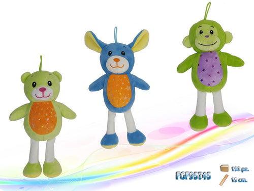 Animali assortiti in peluche