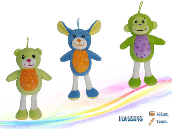 Animali assortiti in peluche