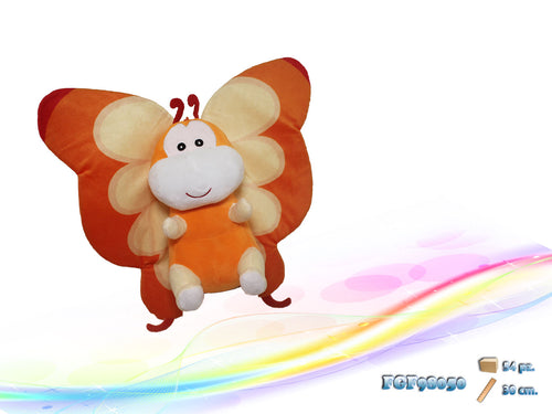 Farfalla Peluche Colori Assortiti