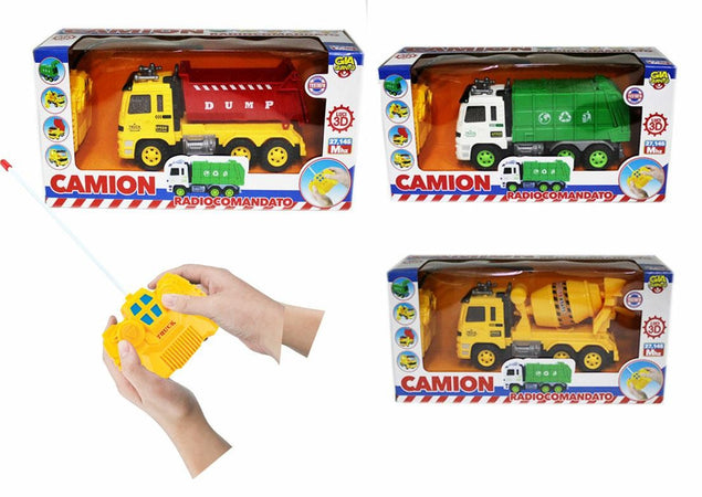 SCATOLA CAMION LAVORI RADIOCOMANDATO