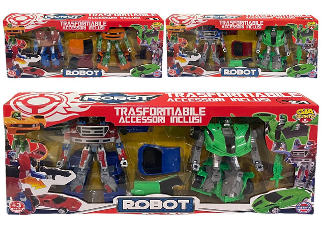 2 TRASFORMER ROBOT