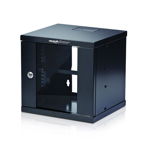 Machpower rack 10 a parete 6u 325x300x320 1*rip., 2*mont., nero - AR-633WB