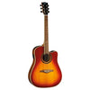 Chitarra acustica eko 06217208 one d150ce vintage burst