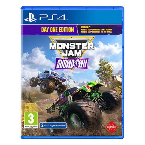 Videogioco milestone 1144363 playstation 4 monster jam showdown day on
