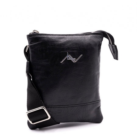 Borsa a tracolla da uomo in pelle Vertigo ALV by Alviero Martini - ALVBTU100X