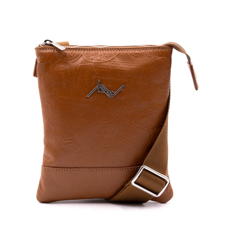 Borsa a tracolla da uomo in pelle Vertigo ALV by Alviero Martini - ALVBTU100X