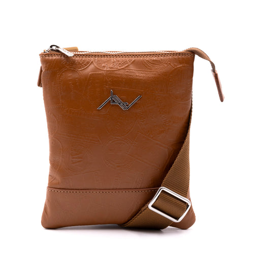 Borsa a tracolla da uomo in pelle Vertigo ALV by Alviero Martini - ALVBTU100X