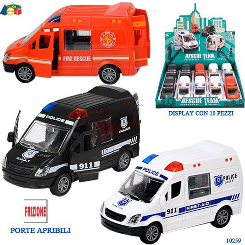 DISPLAY MEZZI SOCCORSO RESCUE TEAM