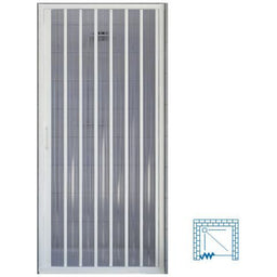 Box Doccia A Nicchia In Acrilico - Bianco, 140x190cm, Con Profili In PVC, Made In Italy - Foto 3