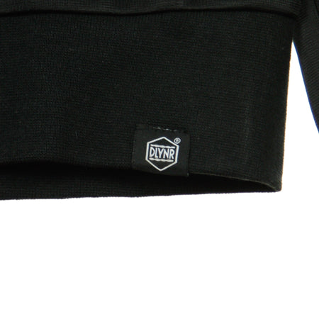 DOLLY NOIRE Giacca Tuta Uomo Stripes Zip Black da uomo