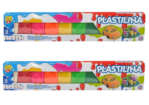 PLASTILINA 10 COLORI IN