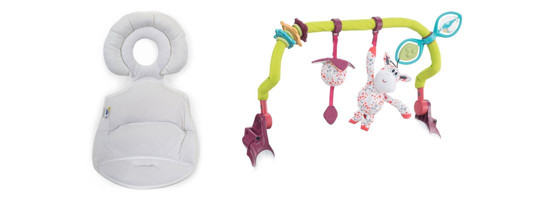 Chicco kit 0m+ (toybar + mini reducer) 6102 - 06 79590 000