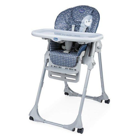 Chicco polly easy alzasedia tradizionale seduta imbottita nero, grigio, bianco - 05079565950000