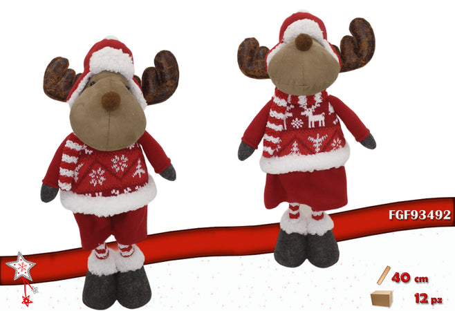 Renna Tessuto Alzata Modello Assortito